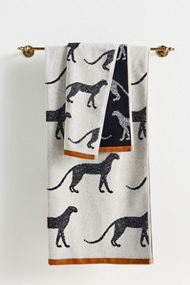 Cotton Woven Pattern Towel Collection | Anthropologie (US)