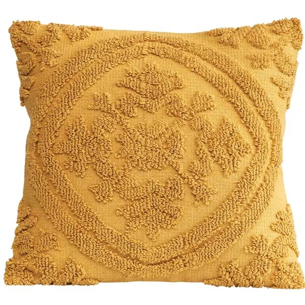 Bertie Square Cotton Pillow Cover & Insert | Wayfair North America