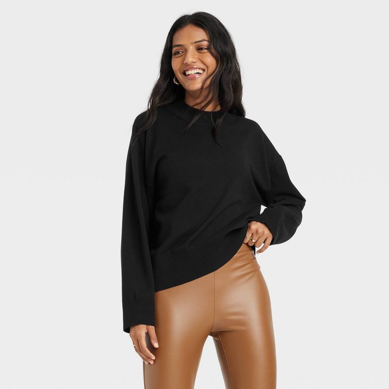 Women's Fine Gauge Crewneck Sweater - A New Day™ | Target