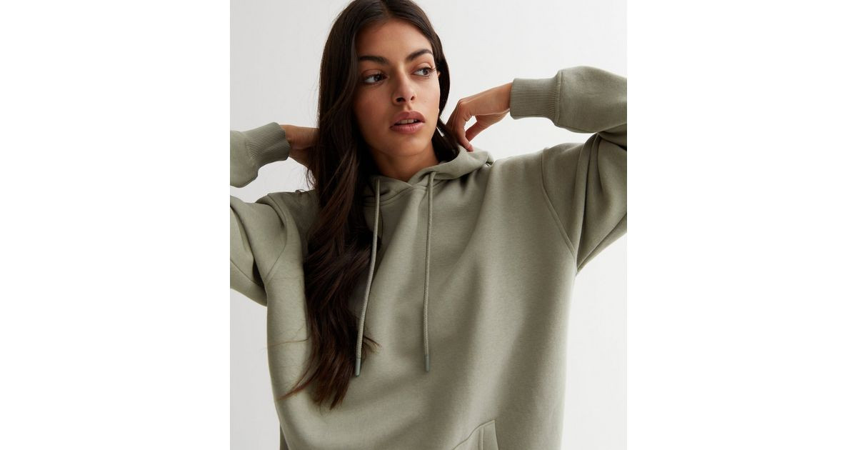 Khaki Pocket Front Hoodie
						
						Add to Saved Items
						Remove from Saved Items | New Look (UK)
