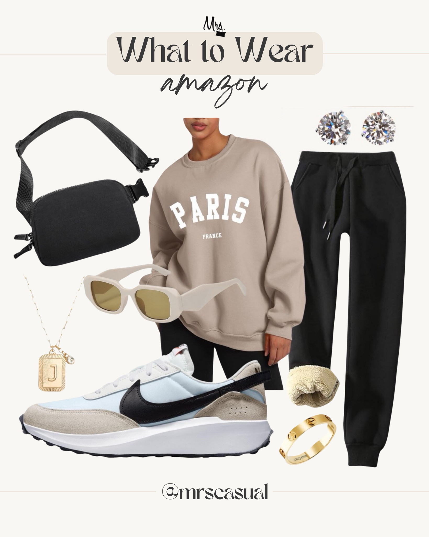 Cozy fleece lined joggers for winter. SO WARM!

#LTKFindsUnder50 #LTKStyleTip #LTKSeasonal