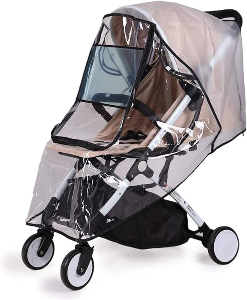 Stroller Rain Cover for Uppababy, Raincover for Bugaboo, Raincover for Baby Jogger, Pushchair Pra... | Amazon (US)