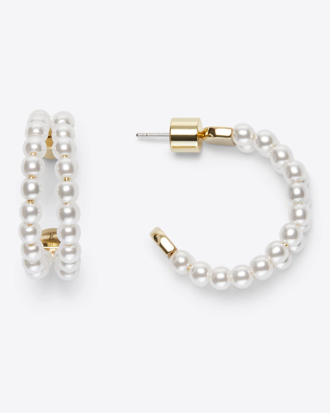 Pearl Split Hoops | Draper James (US)