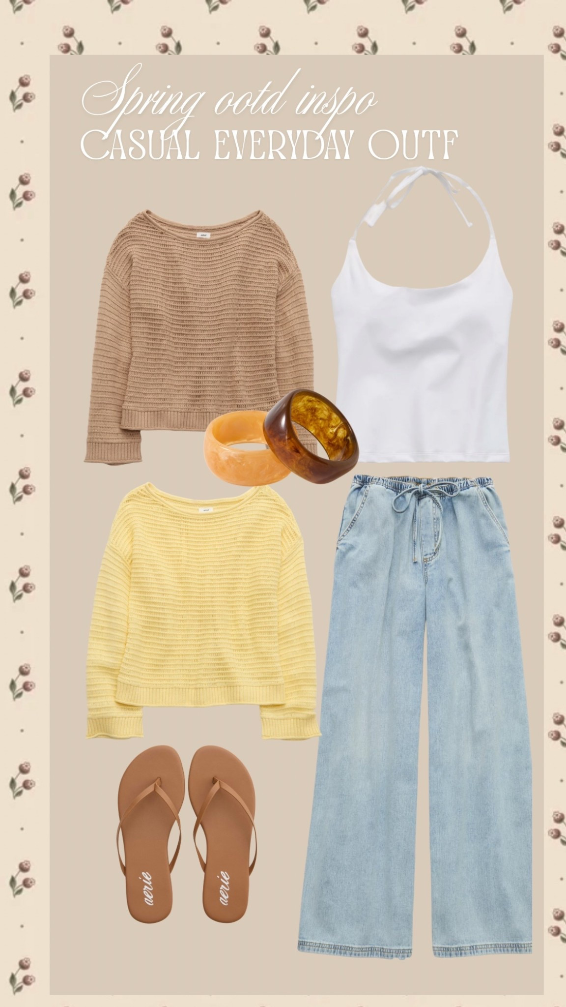 Everyday spring ootd inspo  @Aerie 

#LTKootd