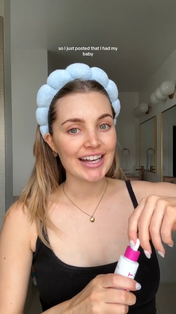 birth story of baby #3 while I do my skincare!