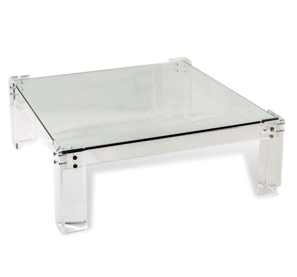 Interlude Home Gwenyth Square Cocktail Table | Alchemy Fine Home