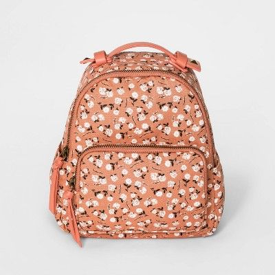 Girls' Floral Print Mini Backpack - art class™ | Target