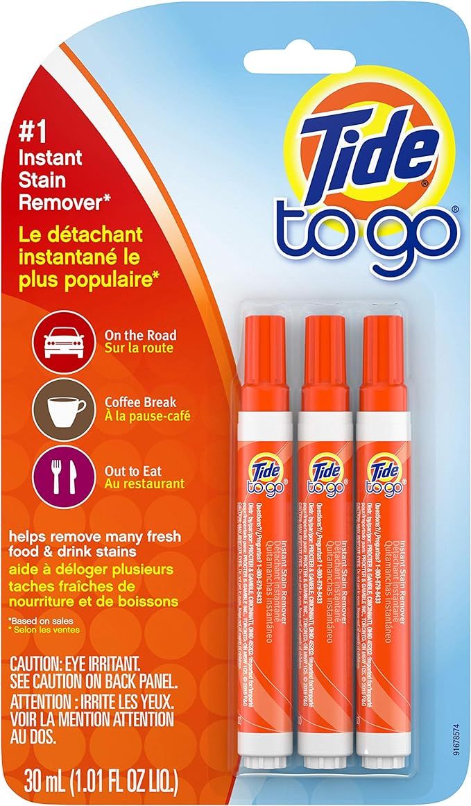 Tide To Go Instant Stain Remover, 3 Count | Amazon (US)