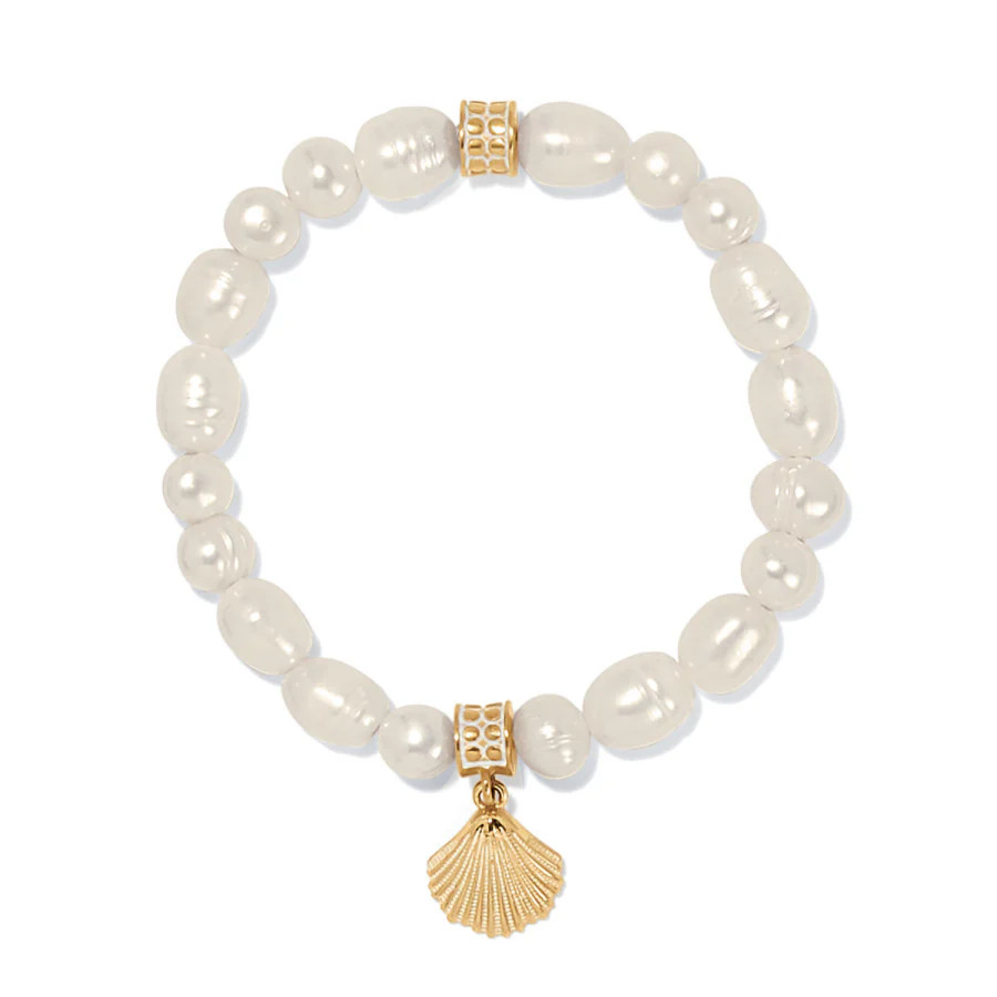 Sunset Cove Pearl Stretch Bracelet | Brighton