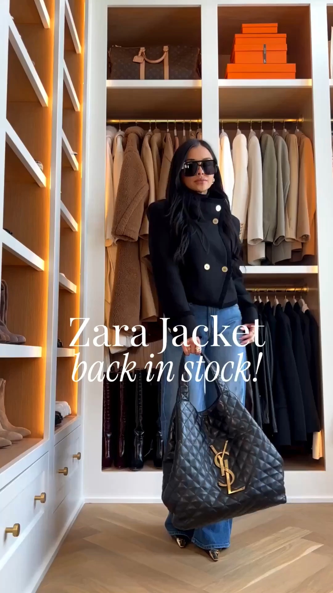 This best-selling Zara jacket is back in stock but selling fast!
Wearing an XS - runs TTS
Mother Lasso jeans wearing a 24 - run TTS
@Zara 




#LTKOver40 #LTKootd #LTKWorkwear