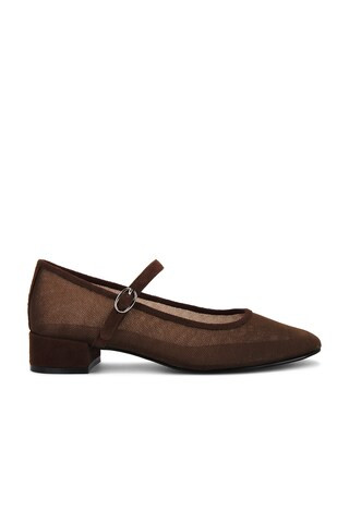Jeffrey Campbell Top Tier Flats in Brown Mesh Suede from Revolve.com | Revolve Clothing (Global)