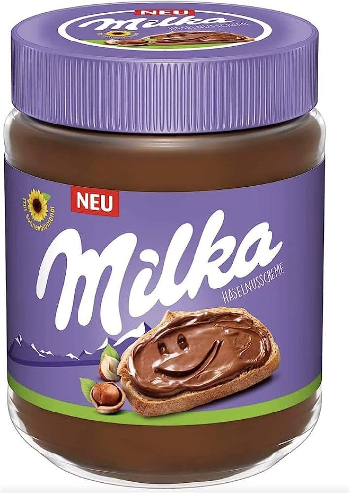 Milka Hazelnut Creme Spread - 2 PACK- 2 x 350 g Jars | Amazon (US)