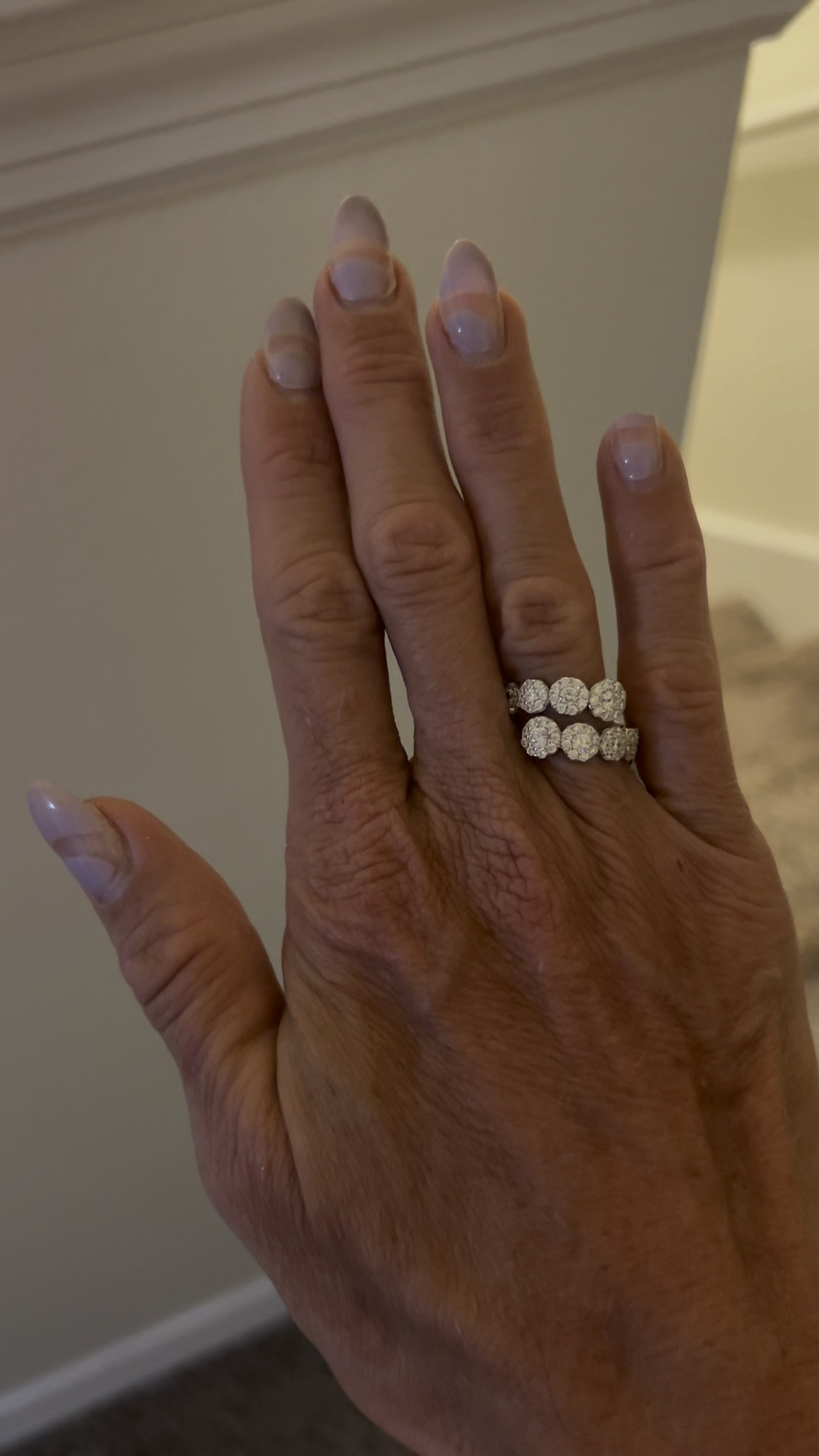 Crystal ring. Wear on its own or later with other rings to make a statement. Rings shown available on silver or gold.

#LTKFind