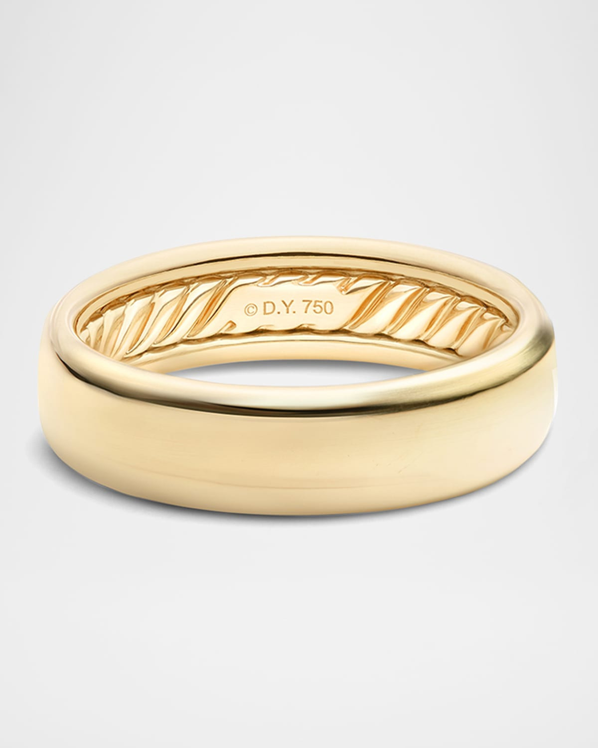 Men's 18k Classic Band Ring | Neiman Marcus