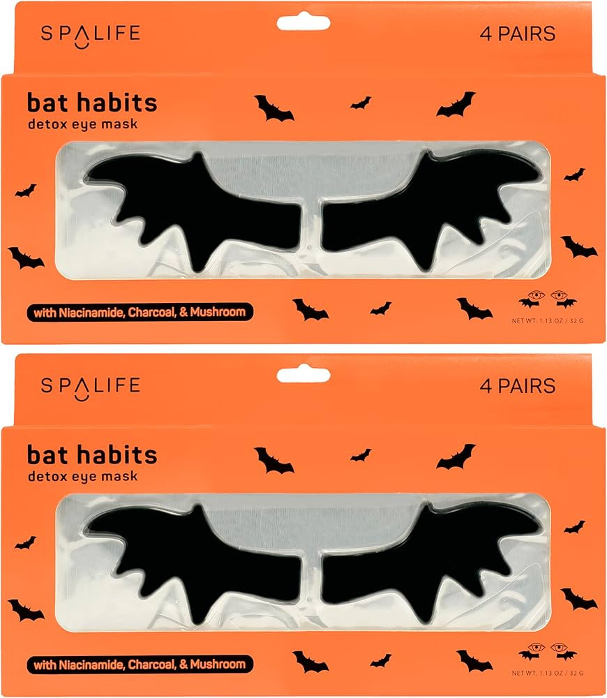 SpaLife Beauty Halloween Hydrogel Under Eye Patches | Eye Patches for Dark Circles | Halloween Gi... | Amazon (US)