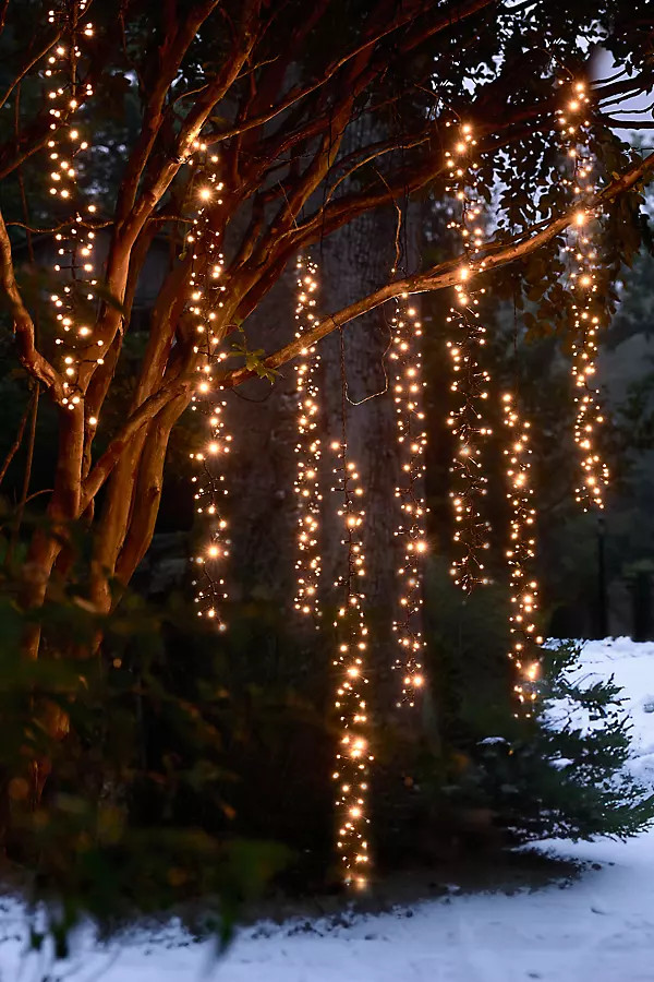 Stargazer Twinkling Tree Cascade Lights | Anthropologie (US)