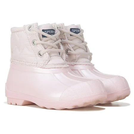 Sperry Port Rain Boot Blush Ivory Size 3 Kids | Walmart (US)