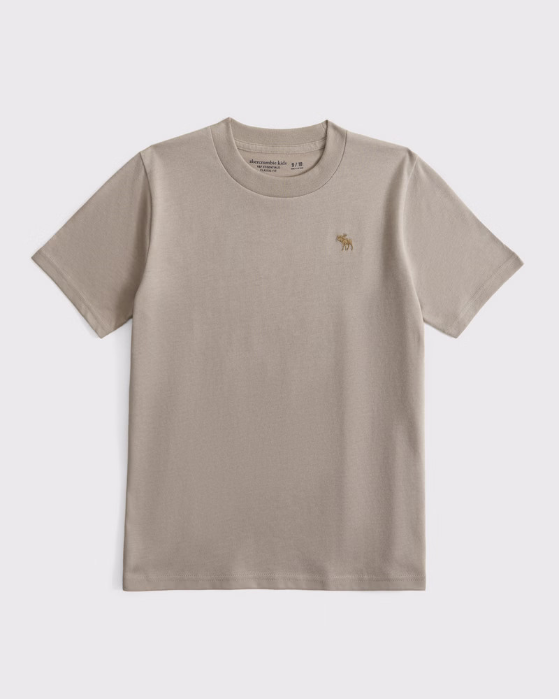 essential icon crew tee | Abercrombie & Fitch (US)