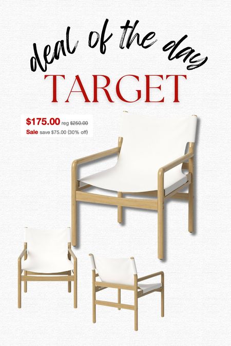 Indoor outdoor chair on deal of the day!