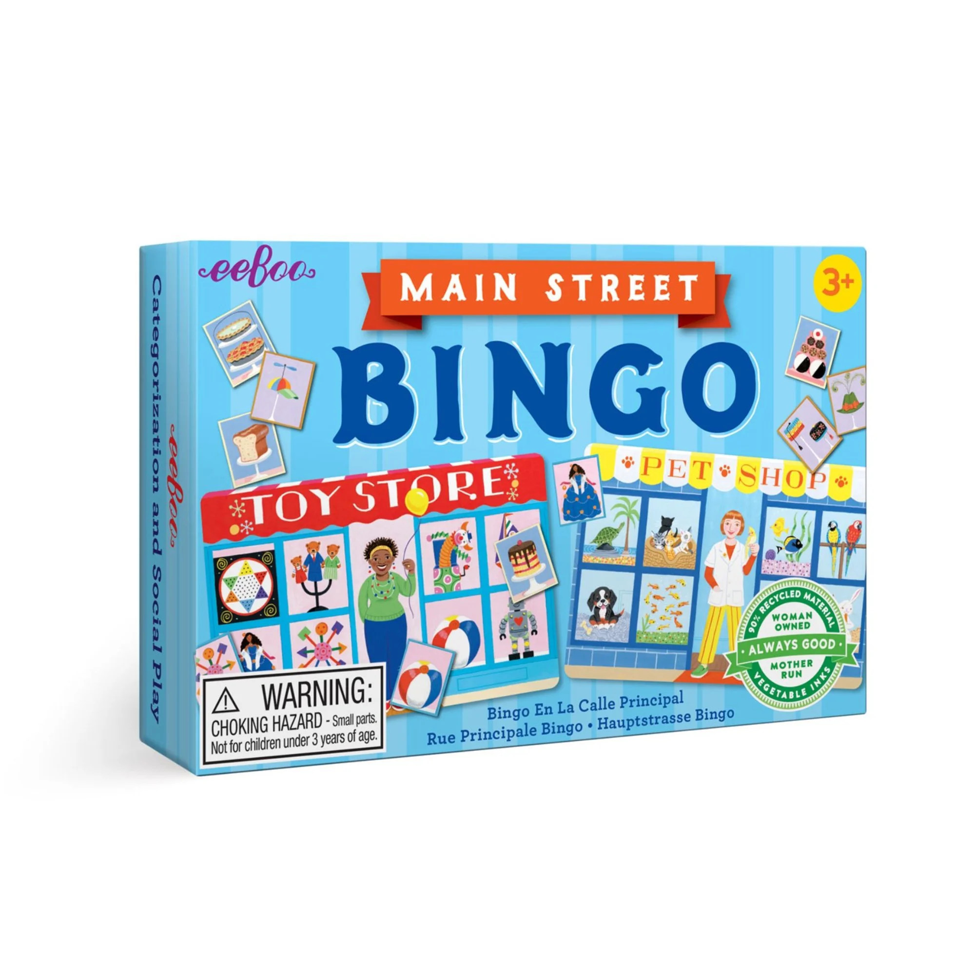 eeBoo Main Street Little Bingo Game | Walmart (US)