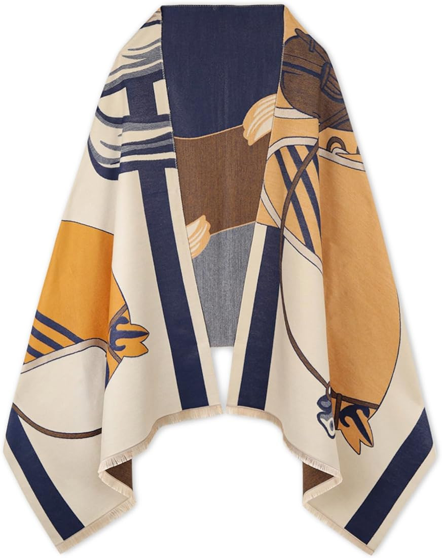 EXTREE Scarfs for Women Pashmina Silky Shawl Wrap for Evening Dressing Blanket Open Front Poncho ... | Amazon (CA)