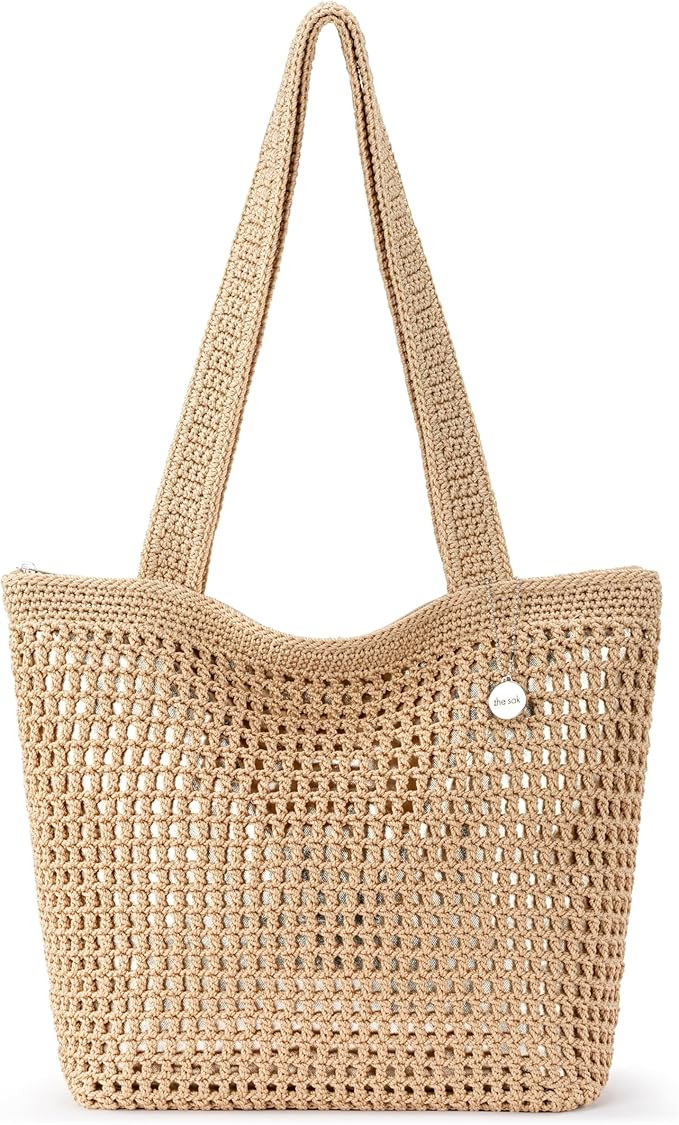 The Sak Casual Classics Tote Bag - Hand Crochet Woman's Purse For Everyday, Travel, Beach Bag - H... | Amazon (US)
