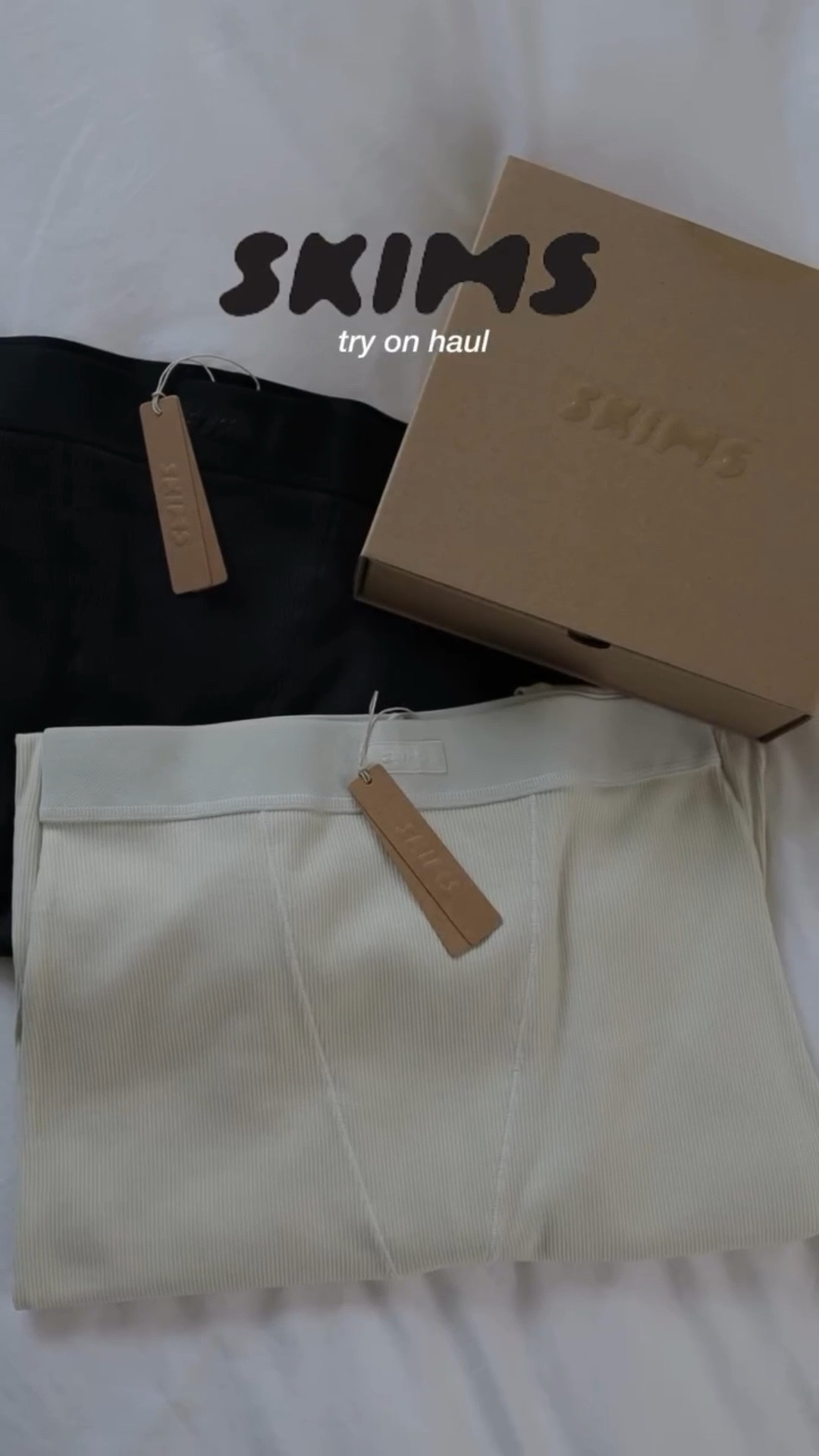 I’m officially a @skims girlie! comfy and cozy is my type of vibe! the lollipop cotton ribbed boxer definitely took the cake 🤎🍭

yes, this is your sign to invest in a few @skims pieces. thank me later. 

#skims #skimshaul #tryonhaul