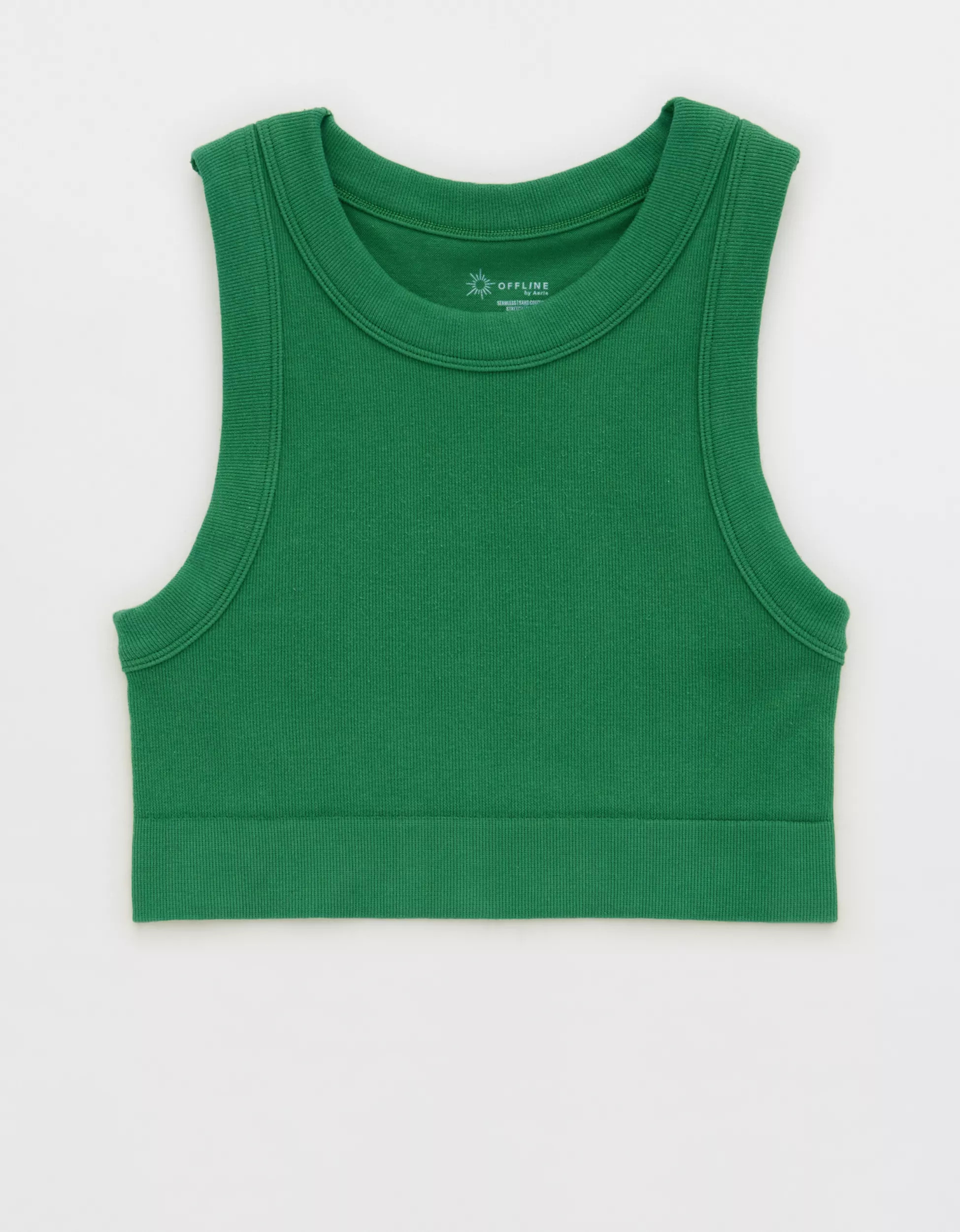 OFFLINE By Aerie Seamless High Neck Sports Bra | Aerie