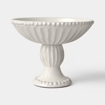 Beaded Ceramic Bowl Ivory - Threshold™ | Target