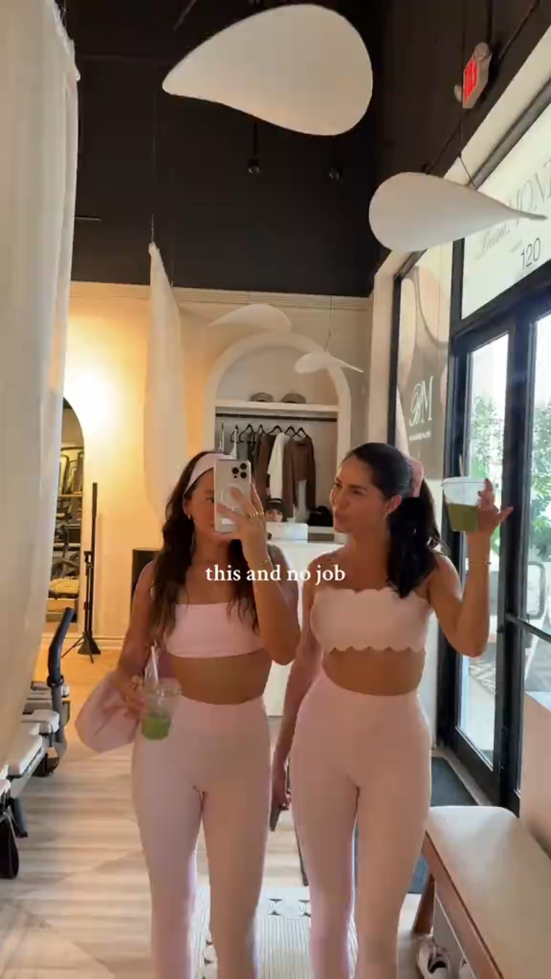 All I need: matcha, pilates class and my cute and comfy pink pilates set

#LTKdayinmylife #LTKootd #LTKfitnessgoals