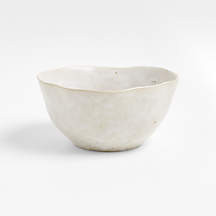 Kiln Off-White Cereal Bowl by Leanne Ford + Reviews | Crate & Barrel | Crate & Barrel