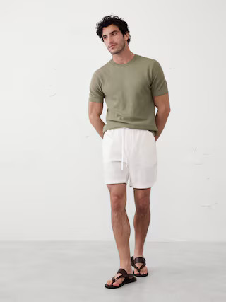 Textured Sweater T-Shirt | Banana Republic Factory