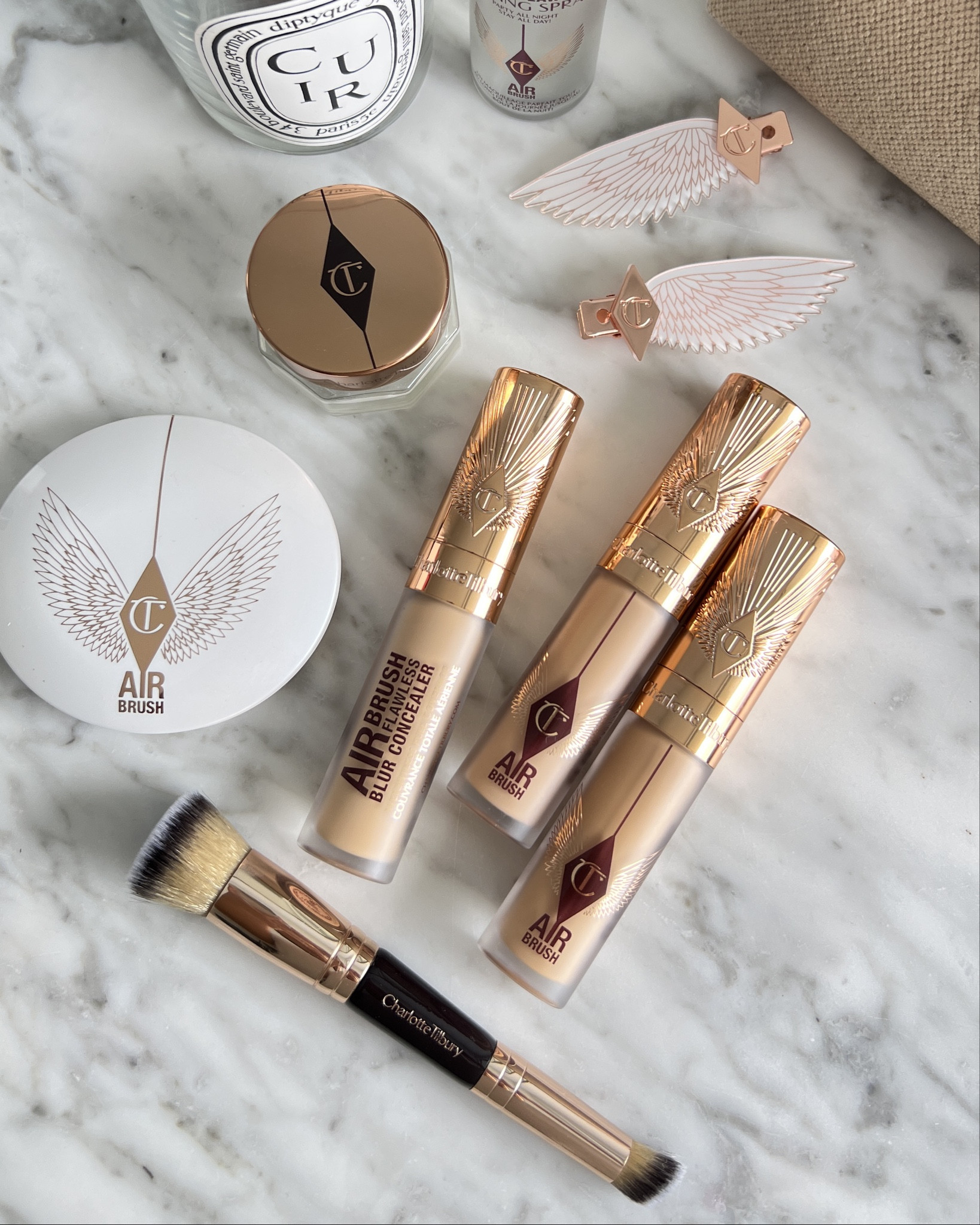 New Charlotte Tilbury Airbrush Flawless Blur Concealer in Shades 6.5, 7 and 7.5

My best matches for under eye are 7 or 7.5 (I wear her foundation in Shade 7)

#LTKBeauty