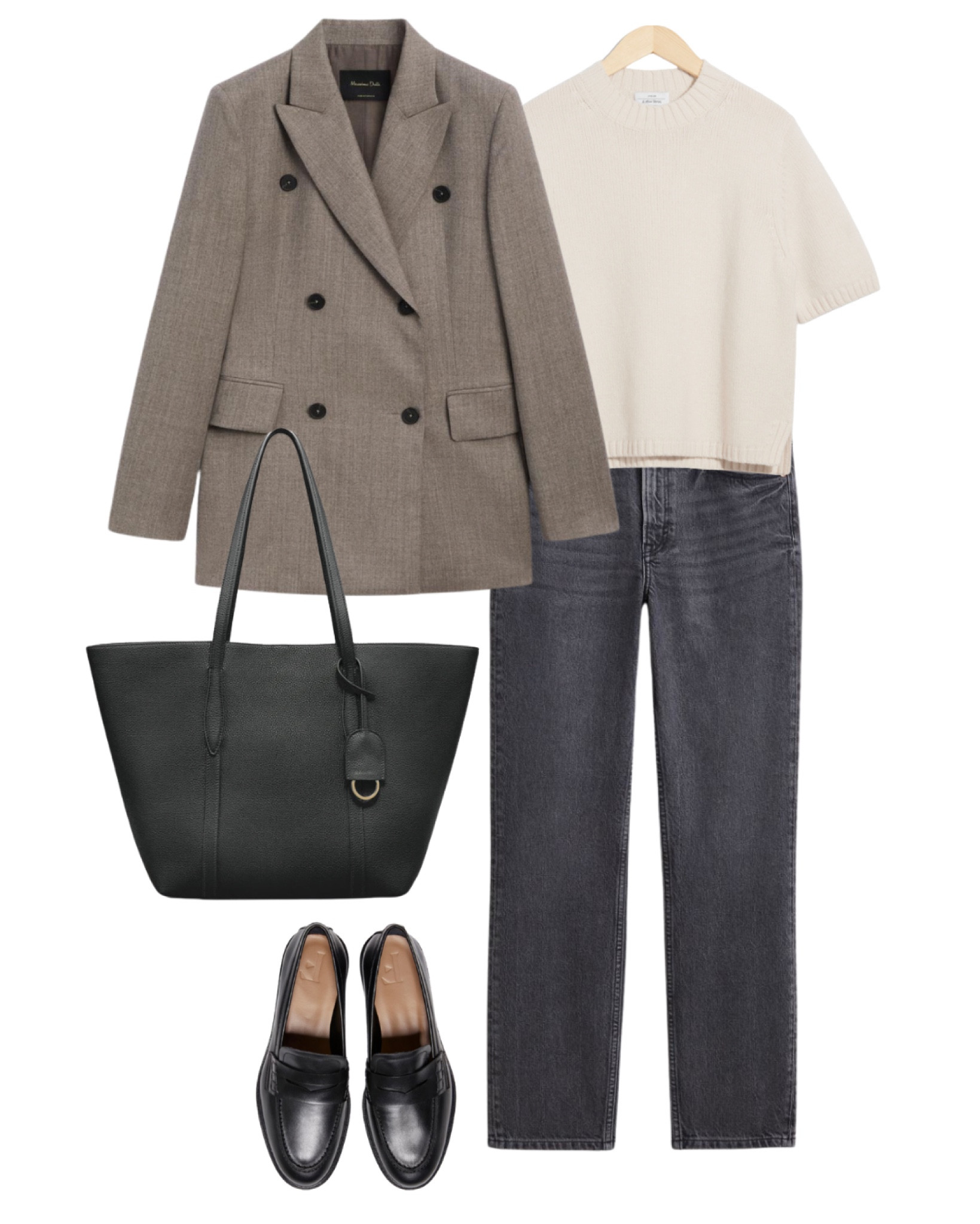 Taupe blazer, wool top, loafers, fall style, autumn outfit 

#LTKSeasonal #LTKStyleTip #LTKMidsize
