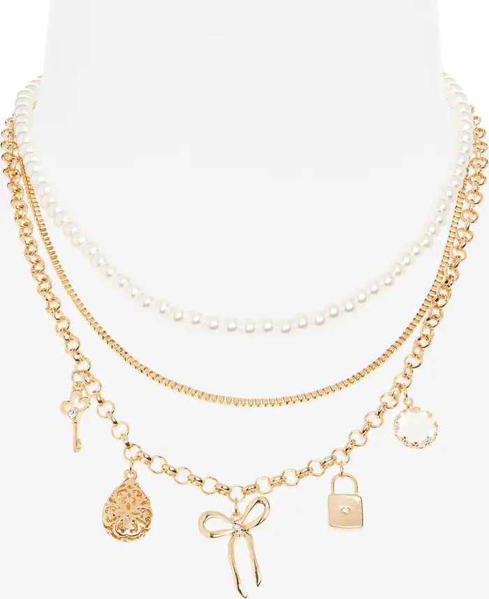 Layered Charm Necklace | Nordstrom