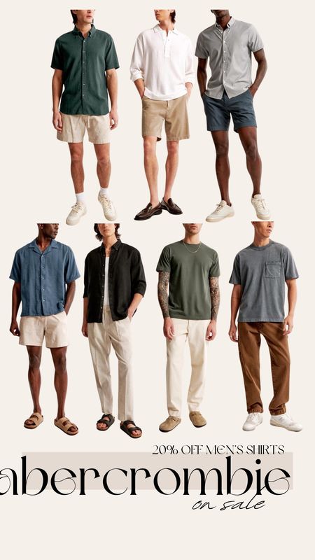 Save 20% on mens shirts + extra 15% on almost everything else! Perfect time to grab a last minute Father’s Day gift!

Gifts for him, Abercrombie mens, mens outfits, Father’s Day gifts 

#LTKFindsUnder100 #LTKMens #LTKFindsUnder50