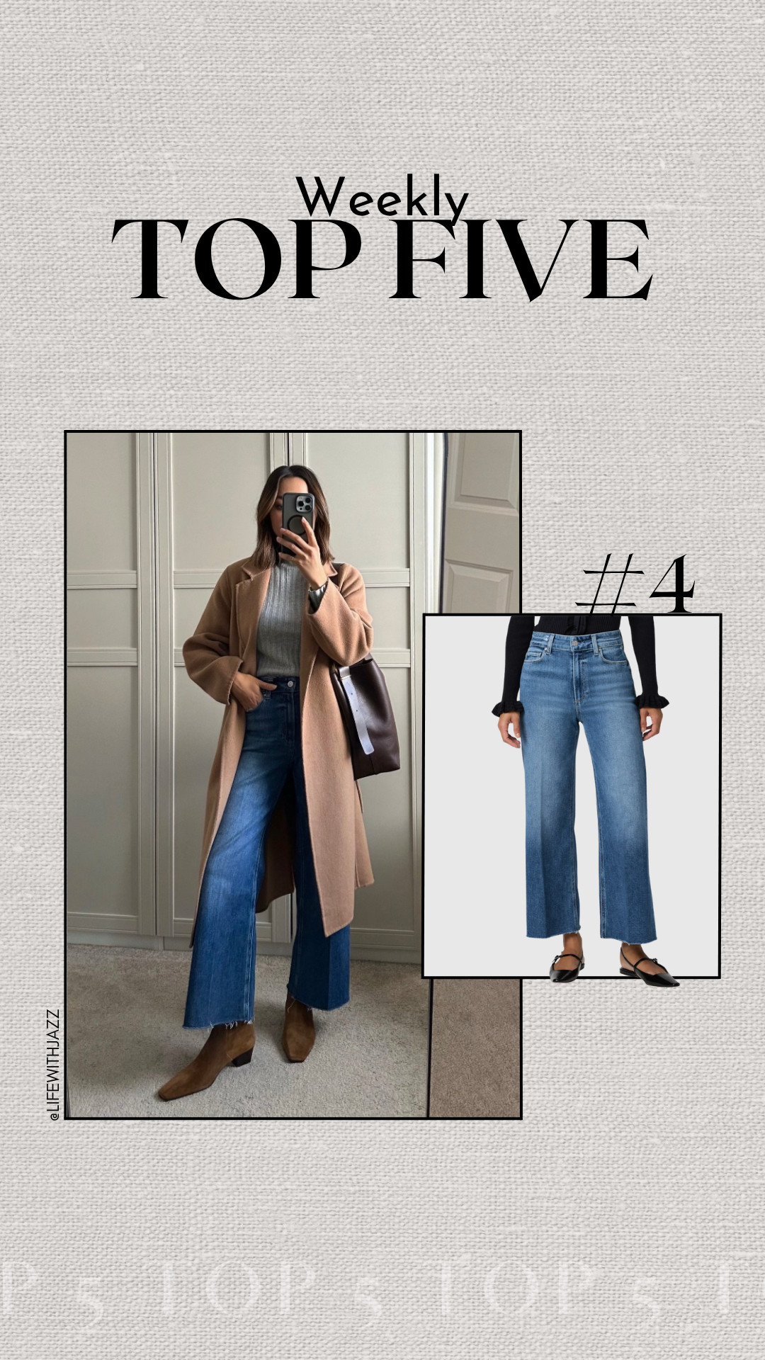 #4 bestseller: Paige Anessa high waist raw hem jeans 

I’m between a 25/26 and went with a 25 

 

#LTKSeasonal