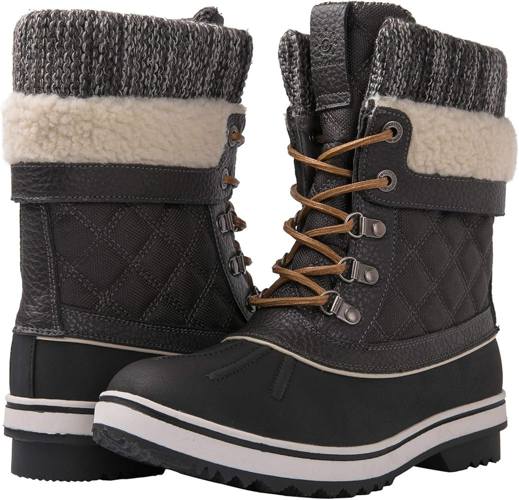 GLOBALWIN Women's Waterproof Winter Snow Boots | Amazon (US)