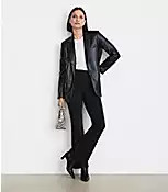 LOFT Versa Faux Leather Relaxed Blazer | LOFT