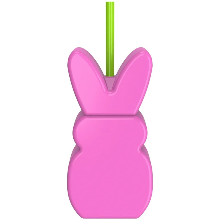 Zak Designs 14oz Peeps Durable Plastic Sculpted Tumbler - Pink | Walmart (US)