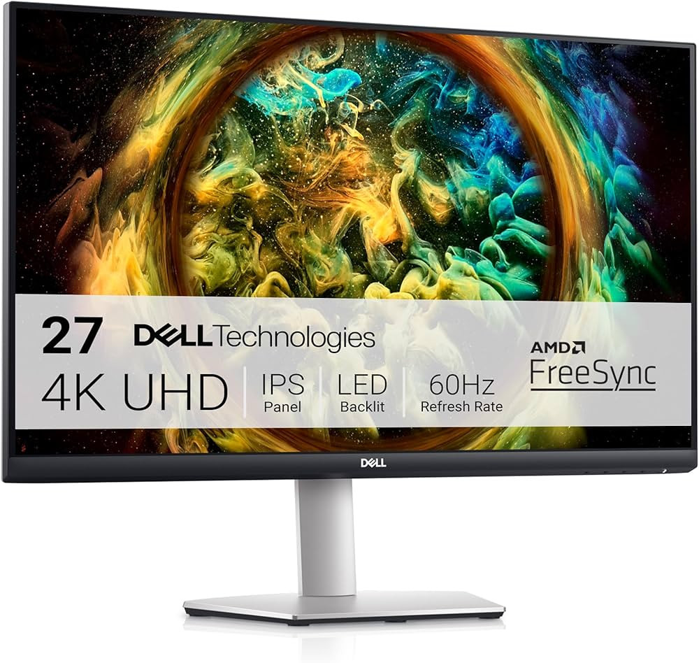 Dell 27 Inch S2721QS Monitor | 4K UHD (3840 x 2160) | Ultra-Thin Bezel | AMD FreeSync | HDMI, Dis... | Amazon (US)
