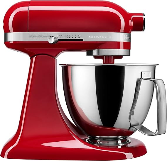 KitchenAid Artisan Mini 3.5 Quart Tilt-Head Stand Mixer - KSM3316X - Empire Red | Amazon (US)