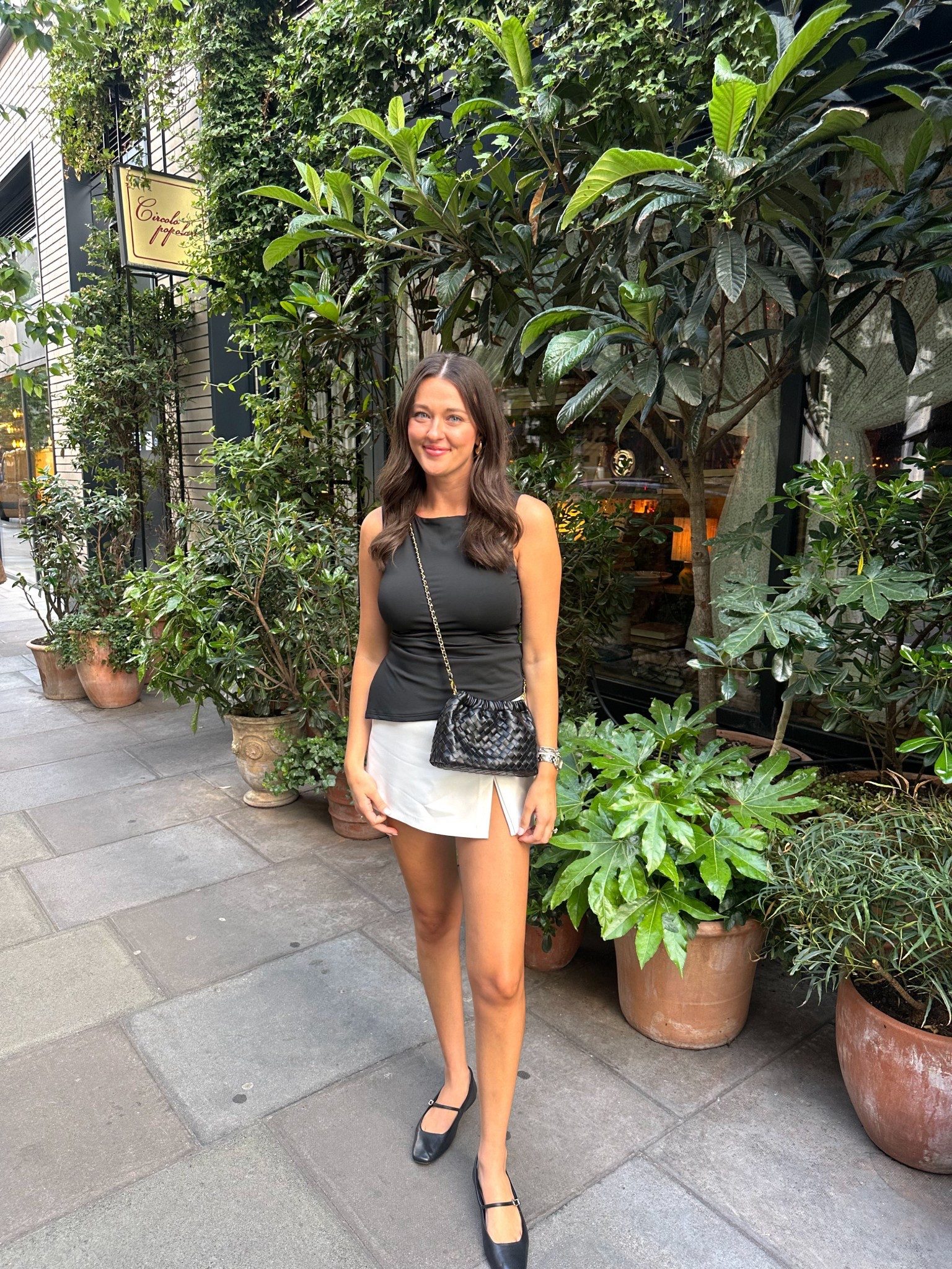 dinner outfit in London! wearing a M in both! 