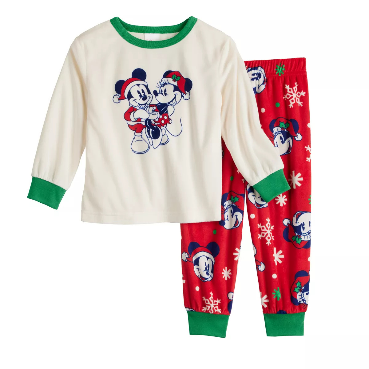 Disney's Mickey Mouse Toddler Top & Bottoms Pajama Set by Jammies For Your Families® | Kohl's