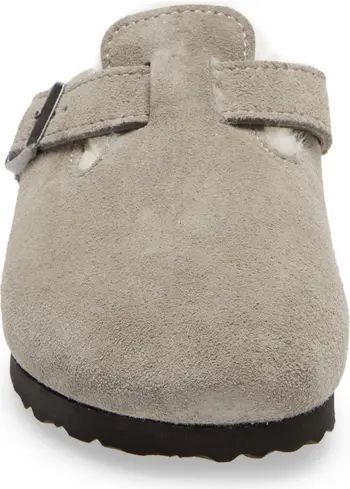 Birkenstock Boston Genuine Shearling Lined Clog | Nordstrom | Nordstrom