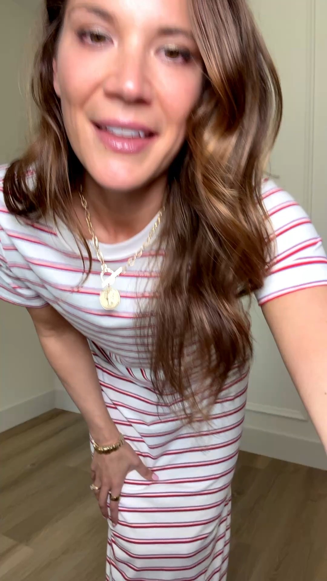 This striped t shirt dress is SO good. The length works for both tall girls and petites, which is honestly hard to find, and the relaxed fit makes it one of those easy throw on outfits you’ll wear all summer long. Cute with sandals, sneakers, or layered with a denim jacket for casual everyday style.

Tall girl fashion, petite friendly dress, striped t shirt dress, casual summer dress, everyday outfit idea, comfy maxi dress, vacation outfit, easy throw on dress, casual spring style, modest summer dress, relaxed fit dress, summer capsule wardrobe, everyday casual look, striped maxi dress, Stang and Co

#LTKootd #LTKSeasonal #LTKTall