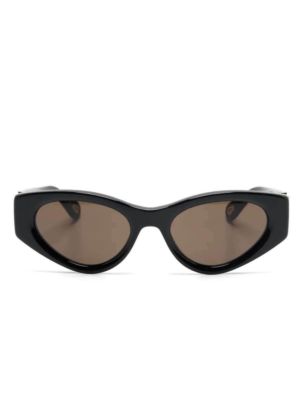 Chloé Eyewear Marcie Sunglasses  | Black | FARFETCH | Farfetch Global