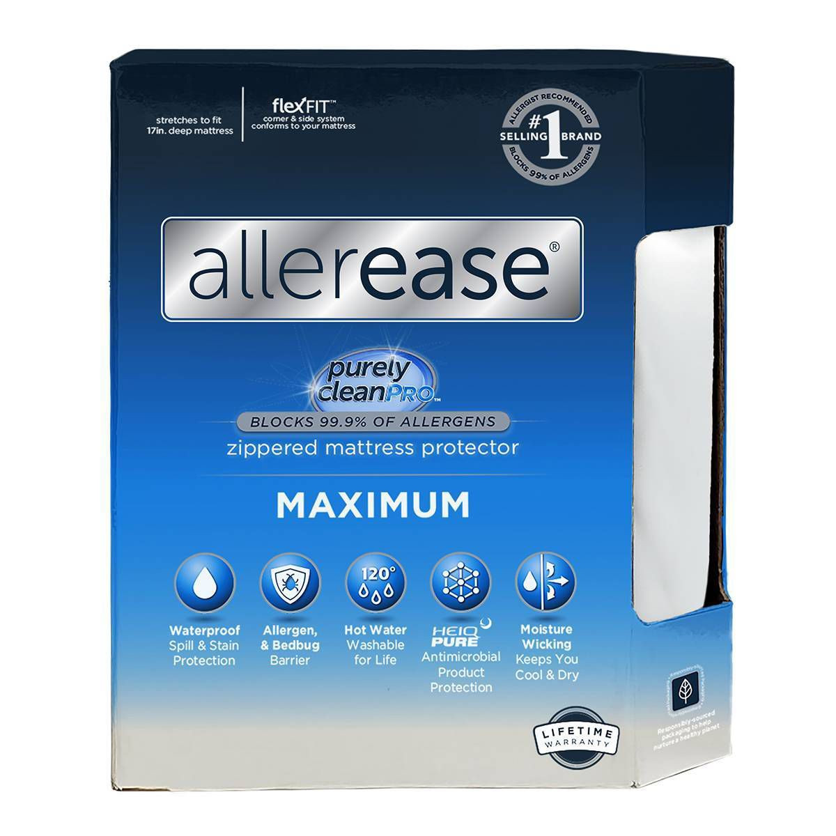 Maximum Mattress Protector White - AllerEase | Target