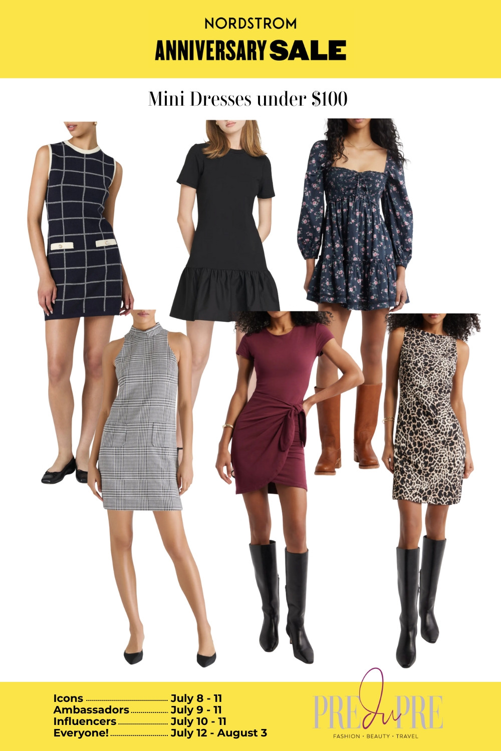It’s that time of year again - Nordstrom’s Anniversary Sale is serving up mini dress perfection under $100! From work-to-weekend styles to flirty fits for date night, these versatile options won’t break the bank. Get early access based on your Nordstrom status or mark your calendar for July 12! #NordstromSale #MiniDressesUnder100 #NSale2024 #AnniversarySaleFinds #AffordableStyle 

 #LTKSaleAlert #LTKFindsUnder100 #LTKStyleTip