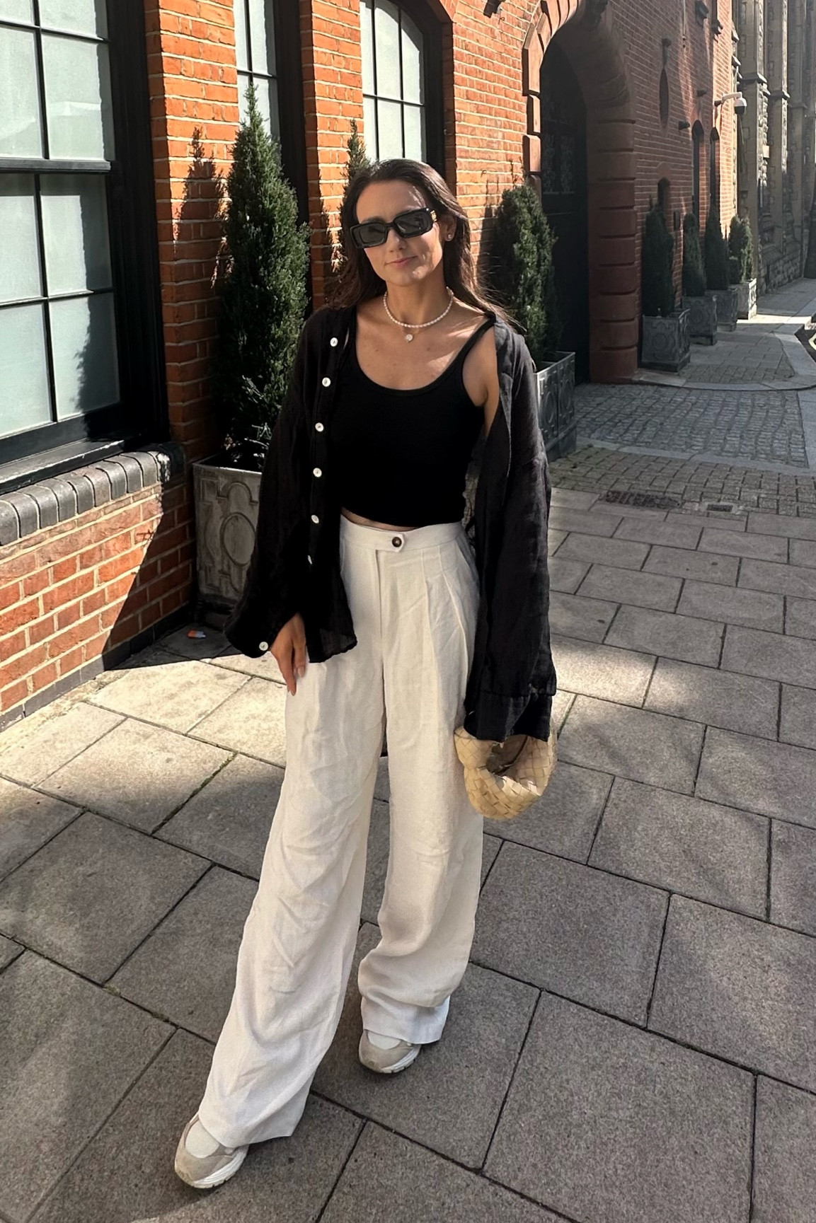 summer in the city go to outfit ! Linen pants and a tank always 

#LTKFind #LTKstyletip